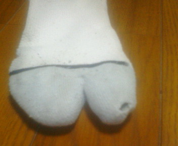 足袋靴下穴